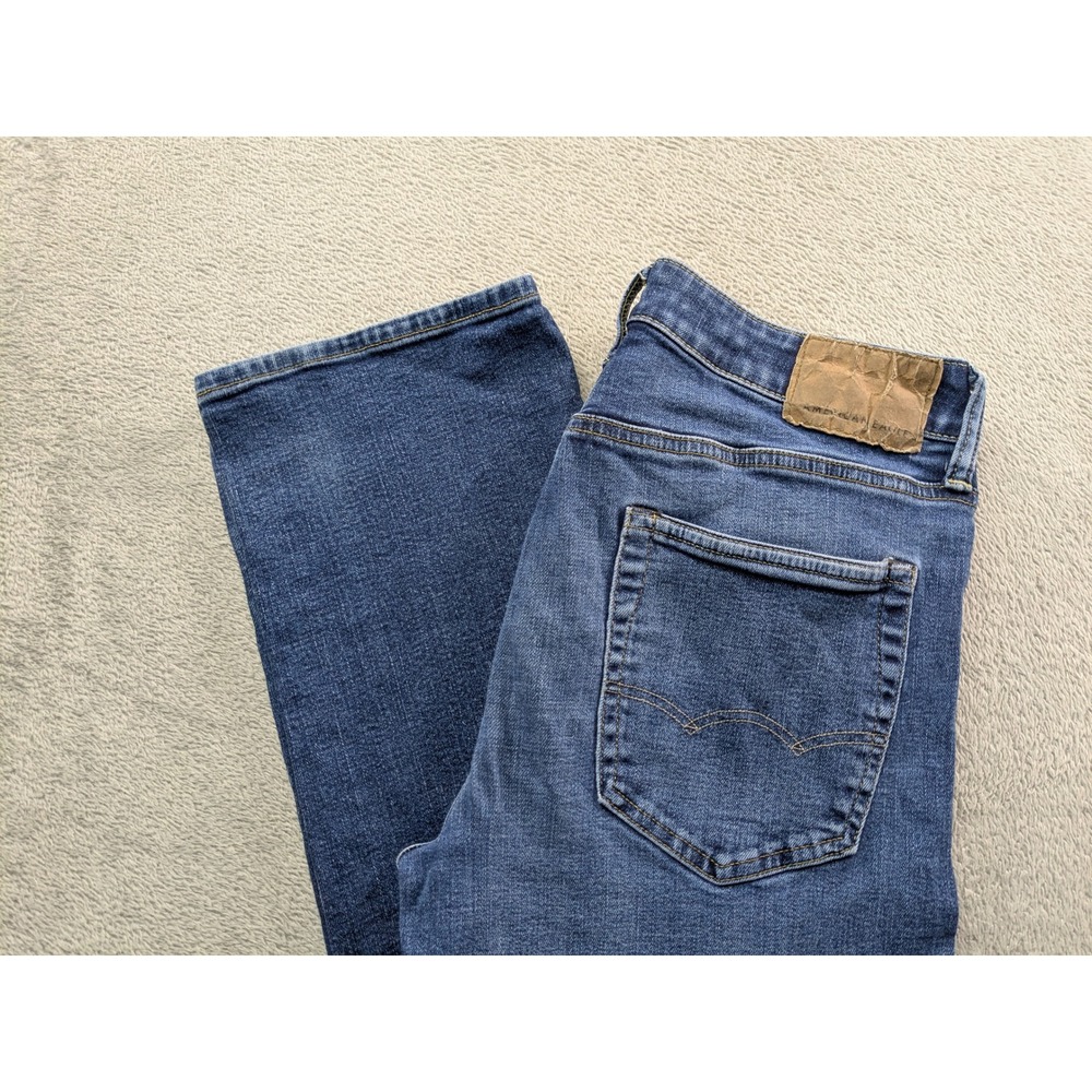 American Eagle Airflex+ Original Bootcut Jeans Mens 31x32 Medium Wash Blue Denim